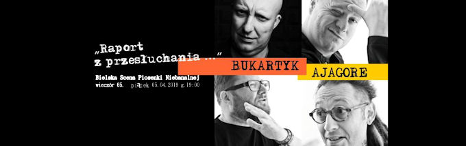 Piotr Bukartyk z zespołem Ajagore